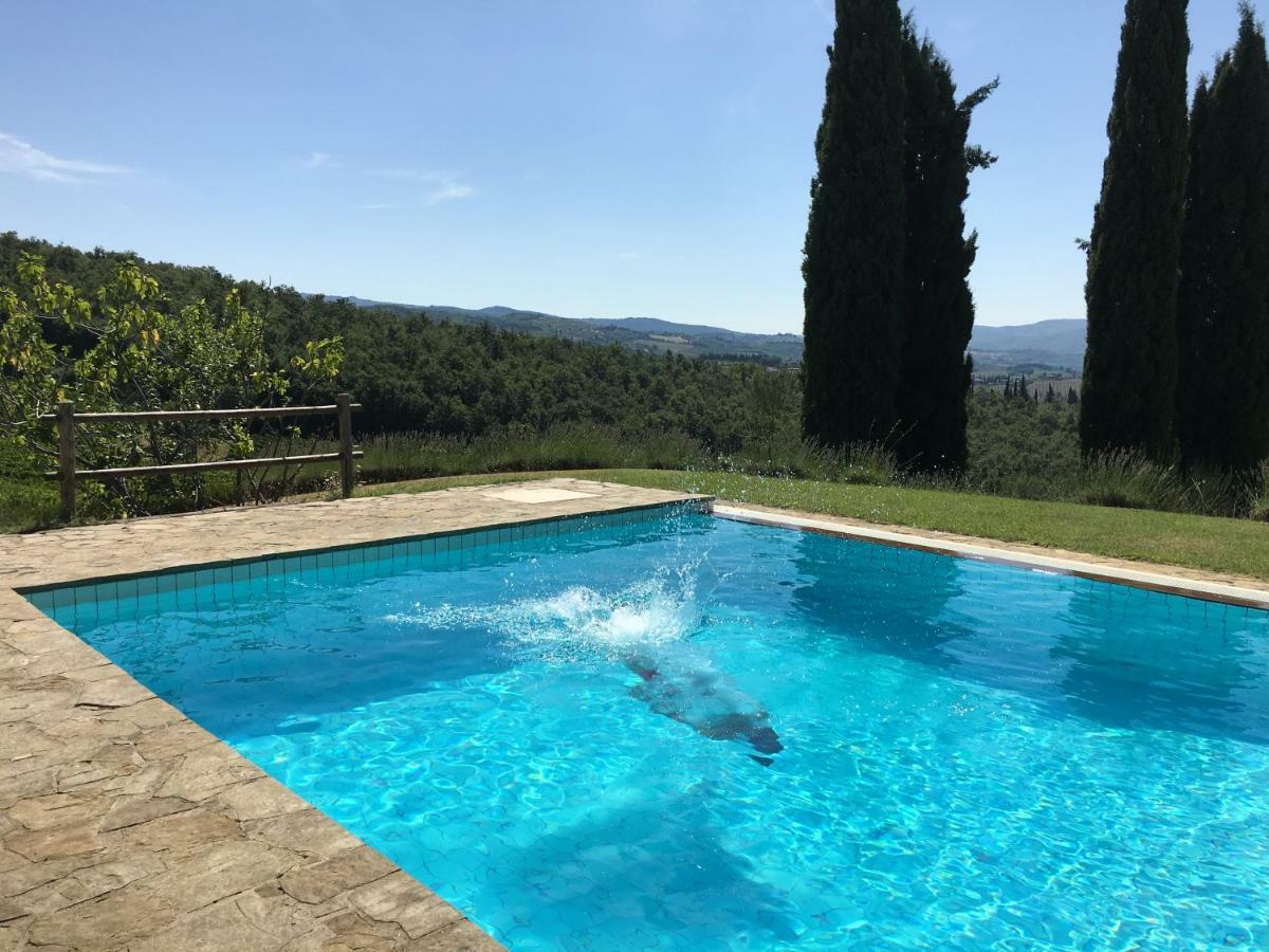 Poggio Al Sole Badia A Passigano Exterior foto